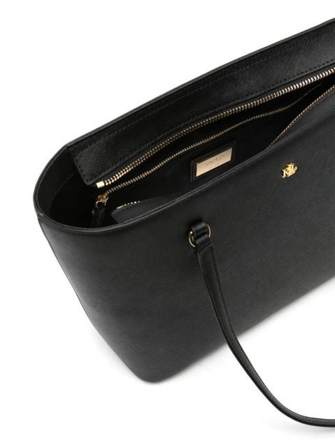 Lauren Ralph Lauren medium Karly leather tote bag - Black