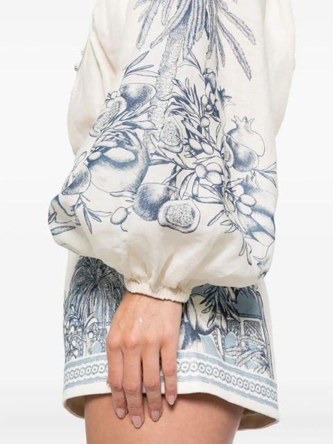 ALEMAIS Villa Romantica blouse - White