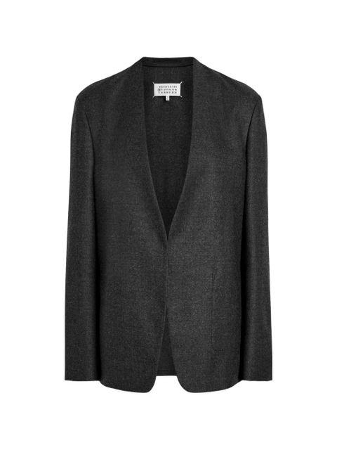 Maison Margiela V-neck jacket - Grey - zdjęcie produktu nr 1