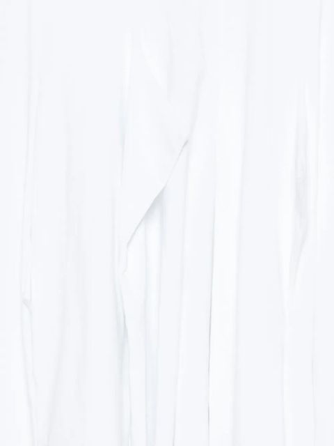 Comme Des Garçons draped asymmetric T-shirt - White