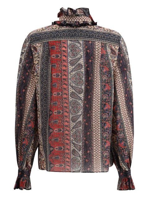 Valentino Garavani Voyage Imaginaire-print shirt - Red