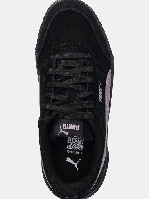 Puma sneakersy zamszowe Carina Mia SD damskie kolor czarny 402638