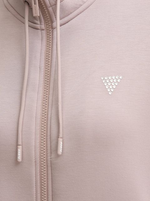 Guess bluza CECILIA damska kolor różowy z aplikacją V4BQ14 K7UW2