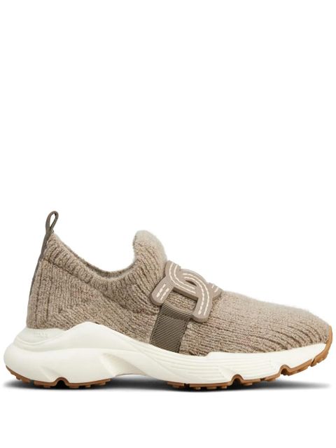 Tod's Kate knitted sneakers - Neutrals - zdjęcie produktu nr 1