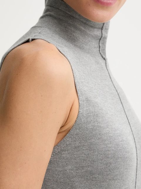 Bardot sukienka kolor szary maxi rozkloszowana 60085DB