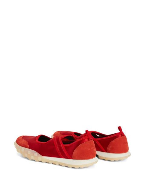 Jil Sander Moon ballet flats - Red