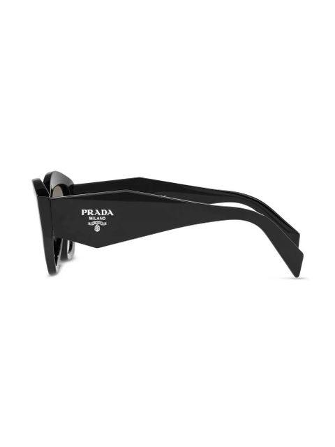 Prada Eyewear PR 07YS oversize-frame sunglasses - Black