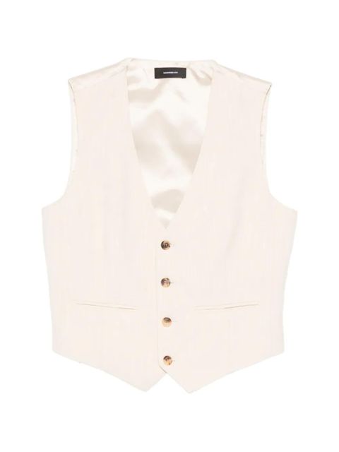 WARDROBE.NYC buttoned waistcoat - Neutrals - zdjęcie produktu nr 1