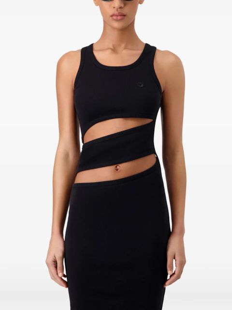 Coperni cut-out minidress - Black