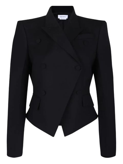 Alexander McQueen wool blazer - Black - zdjęcie produktu nr 1