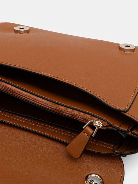 Guess torebka TALENT kolor brązowy HWNG96 69210