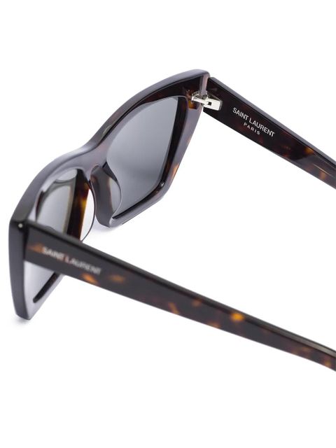 Saint Laurent Eyewear SL 276 rectangular-frame sunglasses - Brown