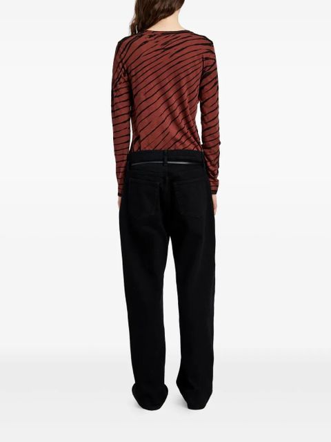 Proenza Schouler Mia T-shirt - Brown - zdjęcie produktu nr 2