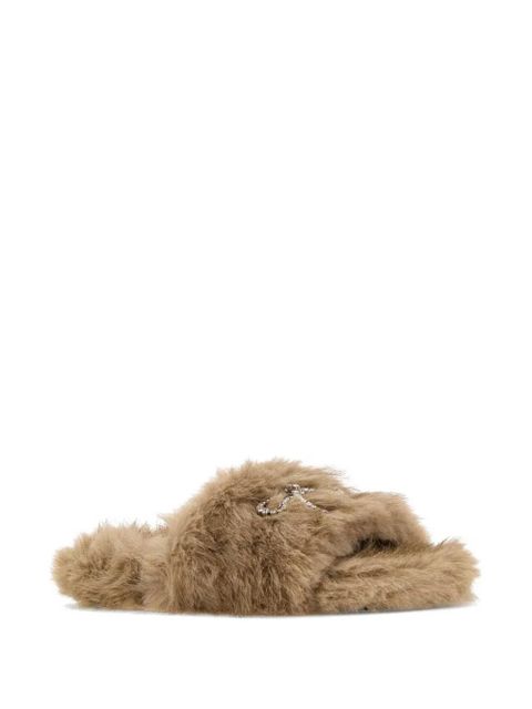 Balenciaga Furry slippers - Neutrals - zdjęcie produktu nr 2