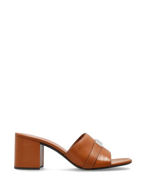 Tory Burch LeeLee leather sandals - Brown - zdjęcie produktu nr 1