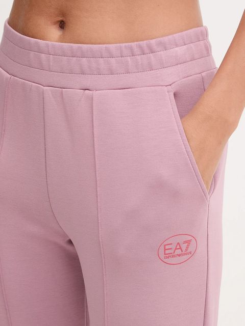 EA7 Emporio Armani dres damski kolor różowy AF16251.7W000562