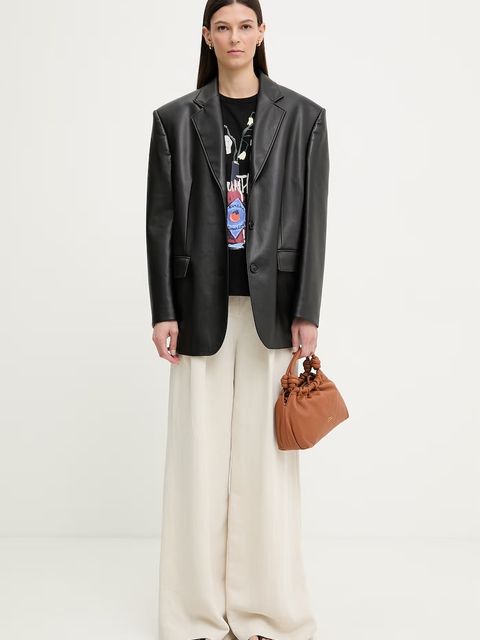 MUNTHE t-shirt damski bawełniany BILCIS - zdjęcie produktu nr 1