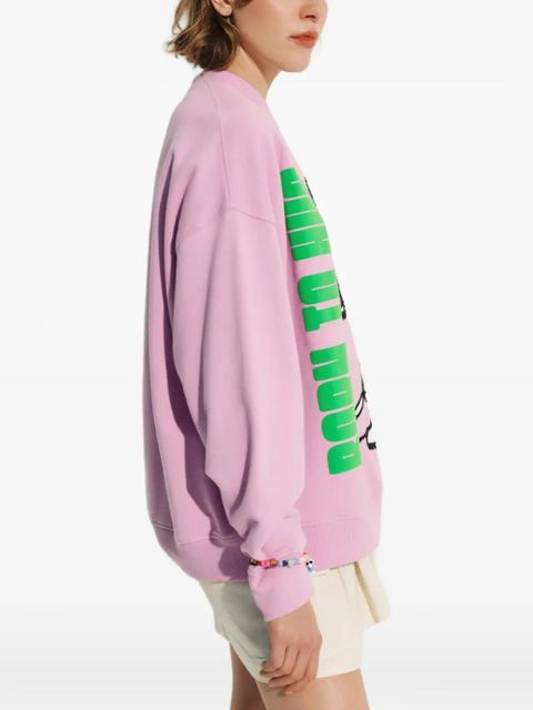 Essentiel Antwerp Peanuts™ Snoopy sequin-embellished sweatshirt - Pink