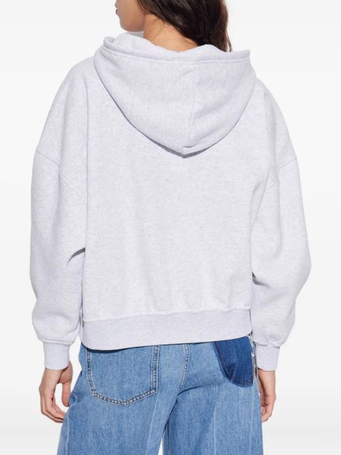 American Vintage logo hooded sweater - Grey