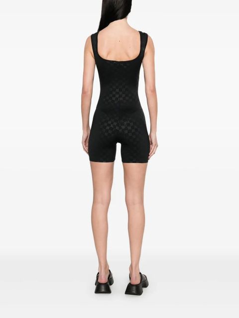 MISBHV monogram playsuit - Black