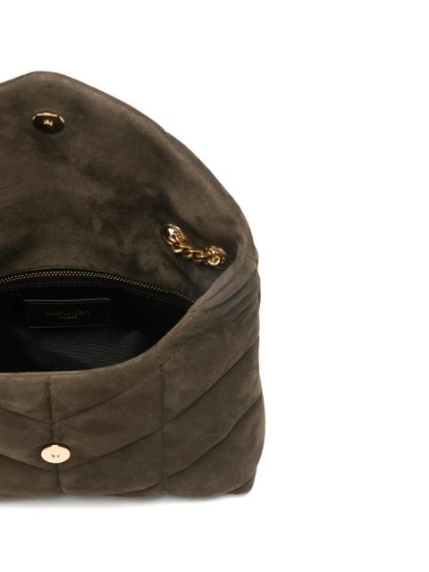 Saint Laurent Puffer Toy quilted shoulder bag - Brown