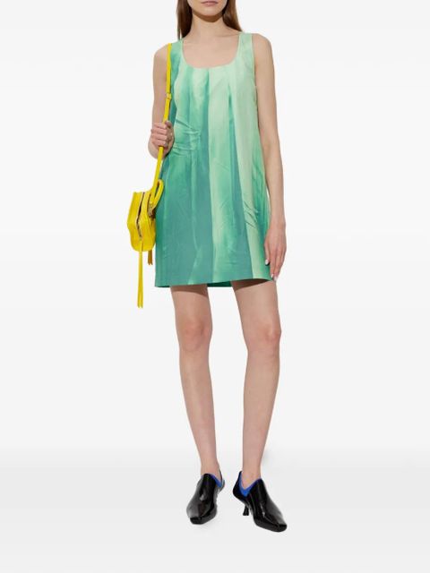 LOEWE trompe l'oeil sleeveless dress - Green - zdjęcie produktu nr 2