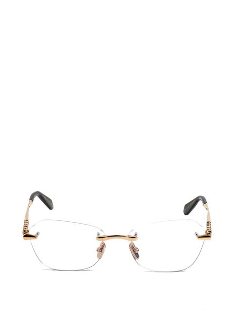 Bvlgari Serpenti rimless glasses - Gold - zdjęcie produktu nr 1