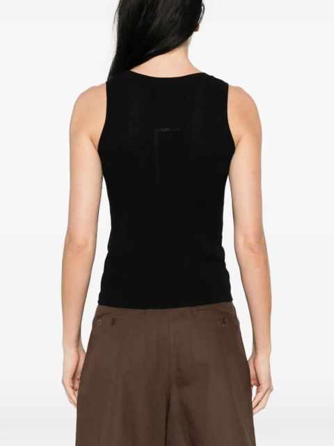 Weekend Max Mara ribbed top - Black