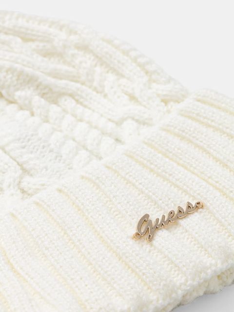 Guess czapka KENDRA kolor beżowy W5BZ15 Z3362