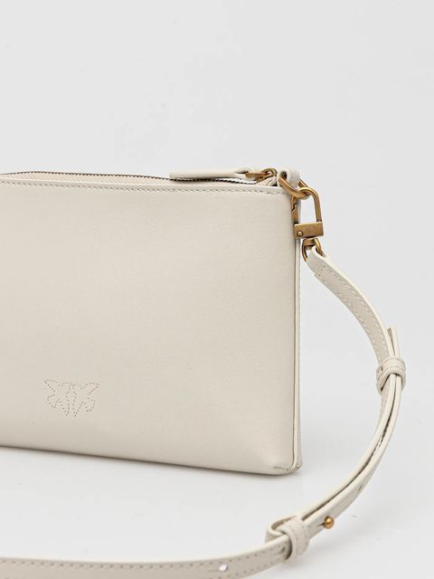 Pinko kopertówka skórzana