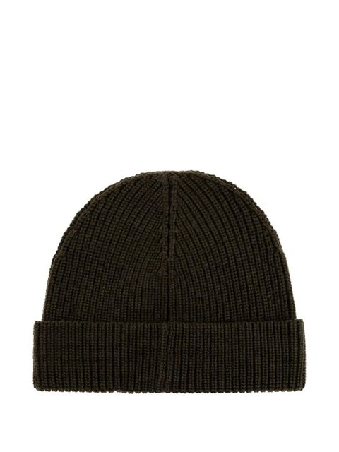 ISABEL MARANT ribbed logo beanie hat - Brown - zdjęcie produktu nr 2