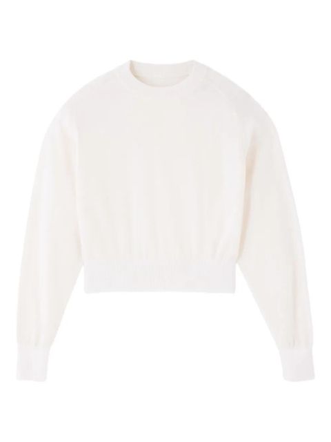 Jacquemus The Embroidered cropped sweater - Neutrals - zdjęcie produktu nr 1