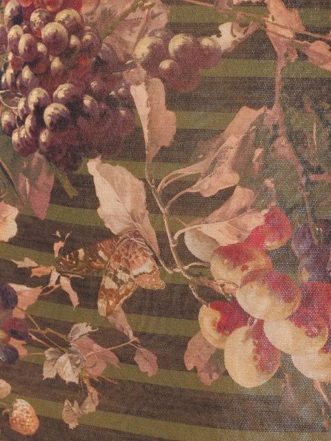 Jean Paul Gaultier crew-neck floral-print mini dress - Brown