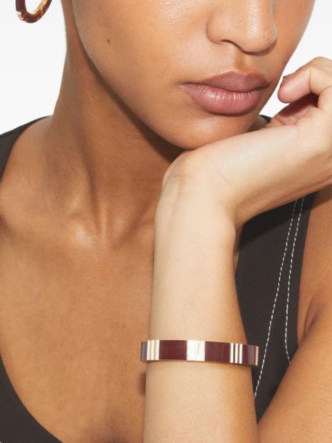 Tory Burch T Stripe hoop earrings - Gold