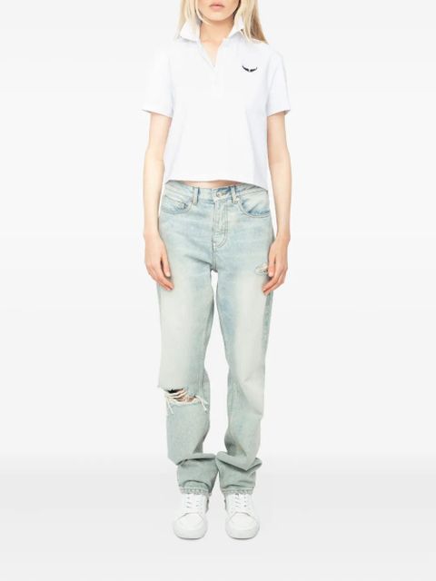 Zadig&Voltaire Mirta polo shirt - White - zdjęcie produktu nr 2