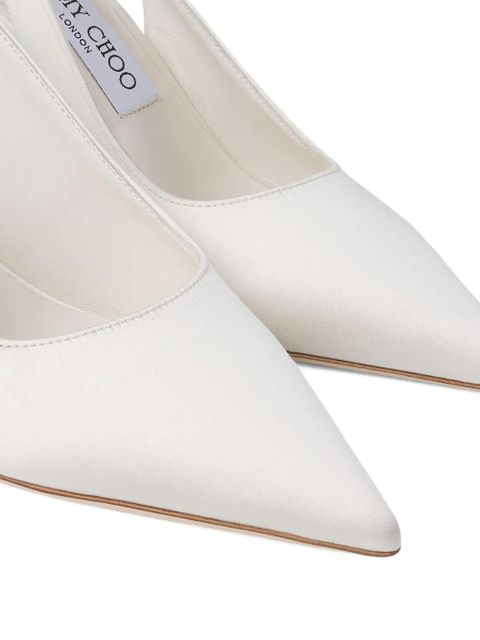 Jimmy Choo Love pointed-toe slingback pumps - White