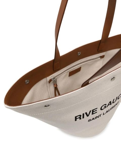 Saint Laurent Rive Gauche tote bag - Neutrals
