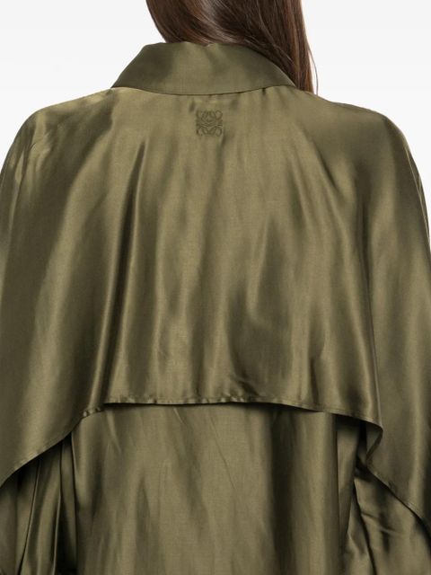 LOEWE cape shirt - Green
