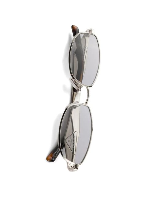 Prada Eyewear sunglasses with Prada logo - Silver - zdjęcie produktu nr 2