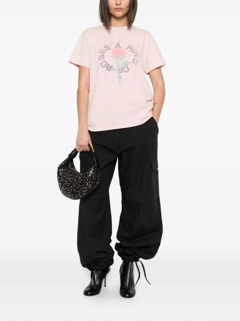 GANNI drawstring cargo pants - Black - zdjęcie produktu nr 2