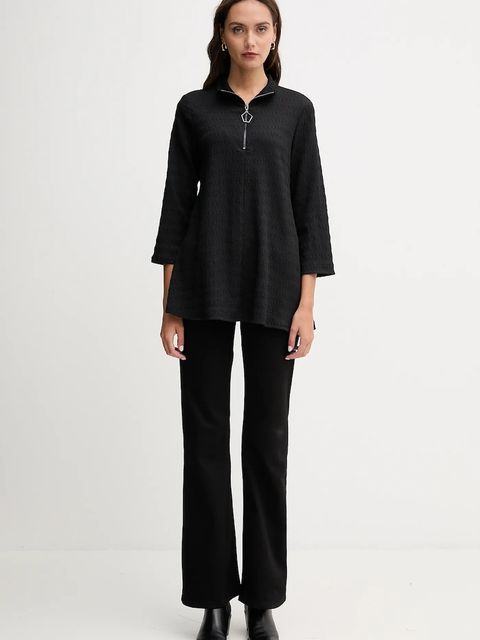 Joseph Ribkoff bluzka damska kolor czarny gładka 253028