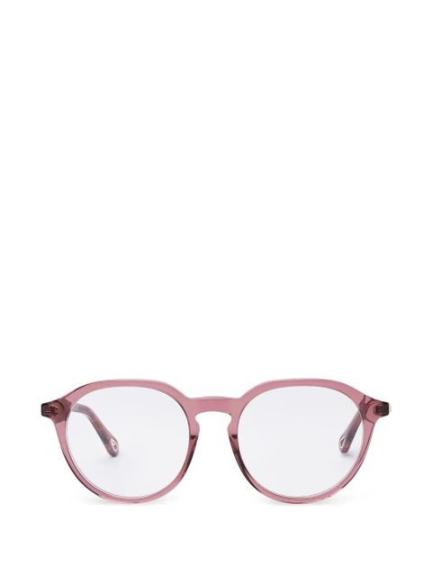 Chloé square rim eyeglasses - Pink - zdjęcie produktu nr 1