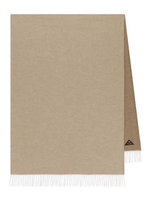 Loro Piana two-tone fringed scarf - Neutrals - zdjęcie produktu nr 1