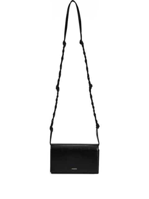 Jil Sander logo-detail shoulder bag - Black - zdjęcie produktu nr 1