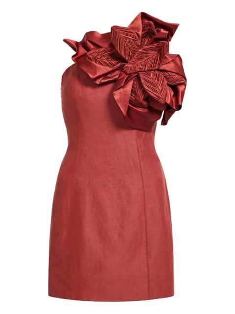 Aje Isla floral-detail mini dress - Orange - zdjęcie produktu nr 1