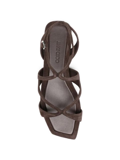 Jimmy Choo strappy ayla sandals - Brown