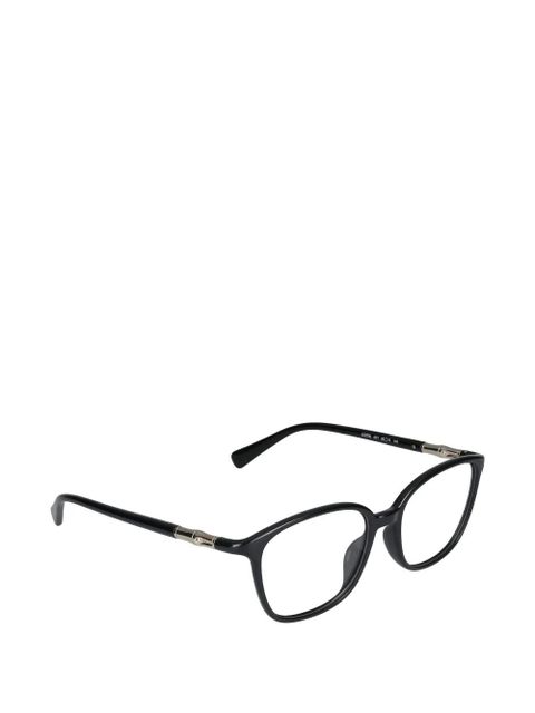 Longchamp rectangle-frame glasses - Black