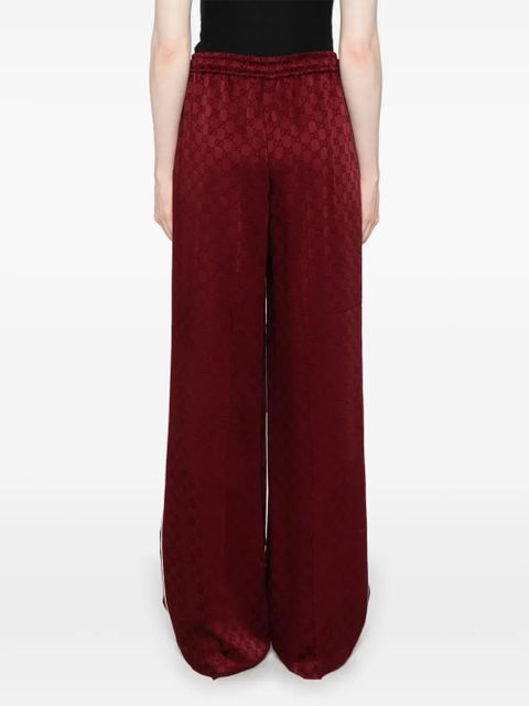 Gucci GG jacquard sweatpants - Red - zdjęcie produktu nr 2