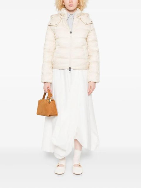 Moncler hooded quilted jacket - Neutrals - zdjęcie produktu nr 2
