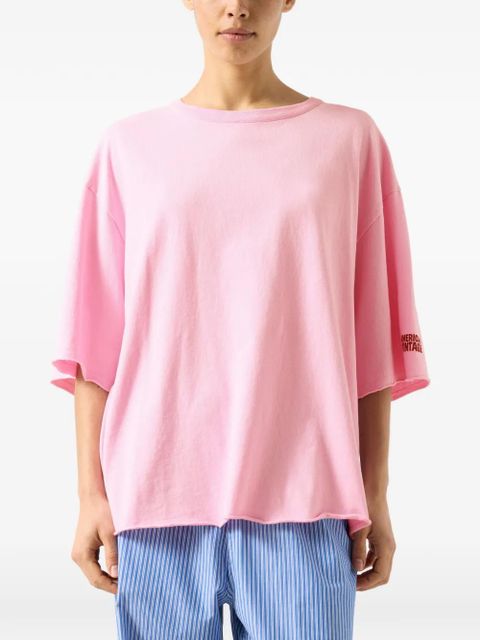 American Vintage short-sleeve crew-neck T-shirt - Pink